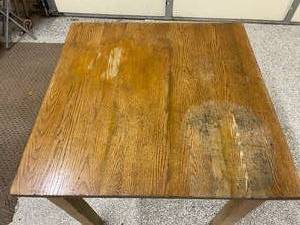 lot 131 image: Vintage Wooden Table