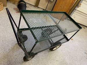 lot 166 image: Large Gardening Cart