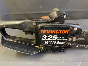 lot 234 image: Remington 3.25 Horsepower Electric Chain Saw Model 098031J