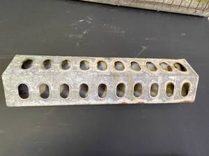 lot 235 image: Assorted Rusty Metal Chicken Feeders