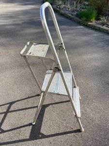 lot 243 image: Two Step Folding Ladder