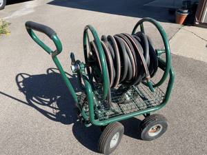 lot 265 image: Rolling Garden Hose Reel
