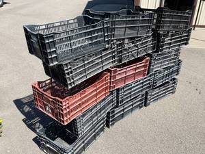 lot 283 image: Fifteen Plastic Storage Bins