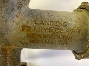 lot 293 image: Awesome Landers, Flary and Clark Rusty Grinder