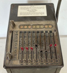 lot 346 image: Vintage Paymaster Bank Account Protection System