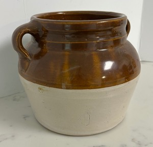 lot 388 image: Vintage Bean Crock