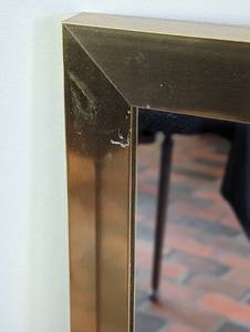 lot 33 image: Large Brass Wall Mirror