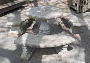 lot 24 image: Concrete Patio Benches