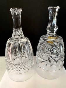 lot 95 image: Beautiful  Vintage Glass Decorative Bells