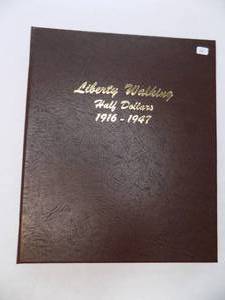 1916 - 1947 Dansco Album Liberty walking half dollar