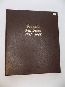 1948 - 1963 Dansco Album Franklin half dollars
