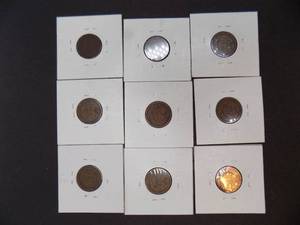 9 Indian Cents