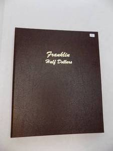 1948 - 1963 Dansco album Franklin half dollars