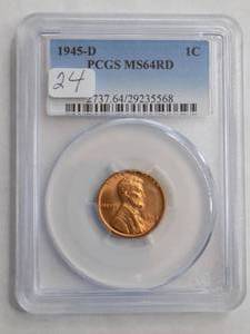 1945 -d Lincoln Cent