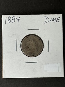 1882 SEALED DIME