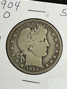 1904 BARBER HALF DOLLAR