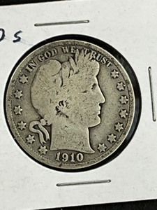 1910S BARBER HALF DOLLAR