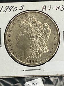 1890S MORGAN DOLLAR