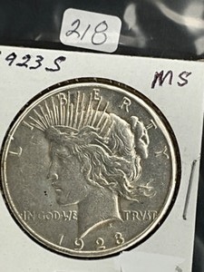 1923S PEACE DOLLAR