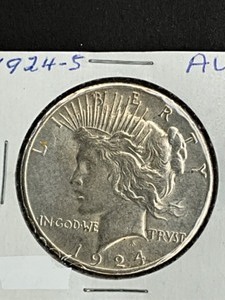 1924S PEACE DOLLAR