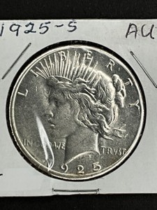 1925S PEACE DOLLAR
