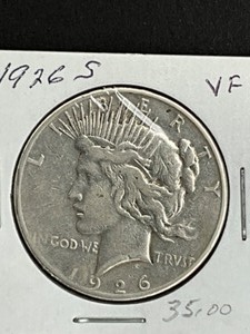 1926S PEACE DOLLAR