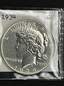 1934 PEACE DOLLAR