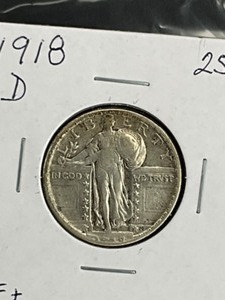 1918D STANDING LIBERTY QUARTER