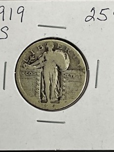 1919S STANDING LIBERTY QUARTERS