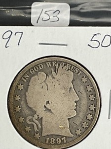 1897 BARBER HALF DOLLAR