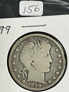1899 BARBER HALF DOLLAR