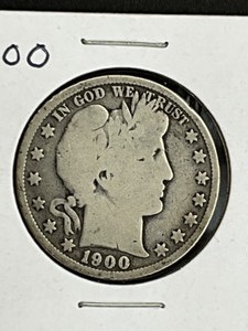 1900 BARBER HALF DOLLAR