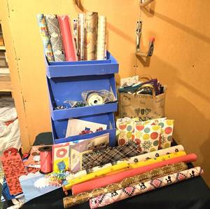 lot 103 image: All Occasion Collection Wrapping Supplies