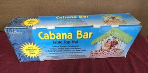 lot 188 image: Cabana Table Top Hut Bar