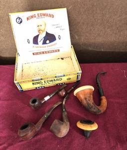 lot 118 image: Vintage Smoking Pipe Collection