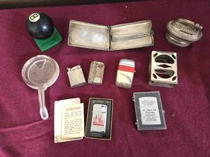 lot 18 image: Red Adair Zippo, Ronson Queen Ann & Other Lighters