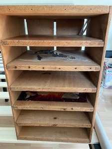 lot 249 image: Crate Desk Organizer