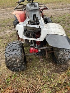 lot 2 image: Polaris 4 wheeler as is no registration