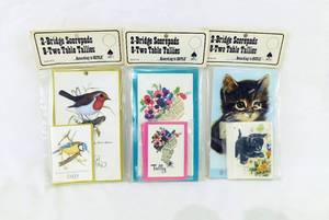 lot 56 image: Lot of 7 Vintage 1970s According to Hoyle Bridge Sets