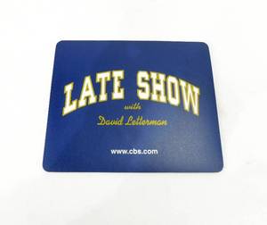 lot 52 image: Lot of 50 Late Show with David Letterman Mouse Pads