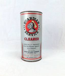 lot 81 image: Vintage Guardian Service Clean by Century Metalcraft Corporation - 8oz Unopened Can