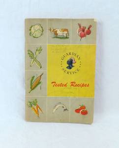 lot 84 image: Vintage 1940s - 1950s Guardian Service Tested Recipes