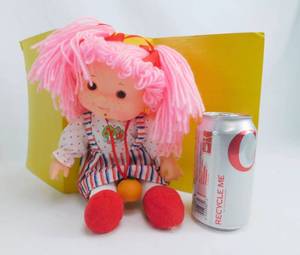 lot 95 image: Vintage Fruit Kids Doll and School Time Set