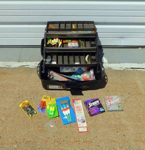lot 30 image: Flambeau Outdoors Classic Series XL 3 Tray Tackle Box Including Contents