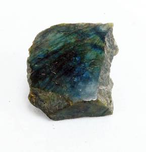lot 37 image: Lot Including Labradorite, Hematite and Various Small Unpolished Black Stones