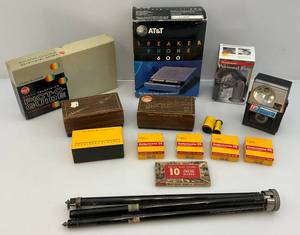 lot 116 image: Misc. Vintage Camera Items Including Kodachrome 25 & More
