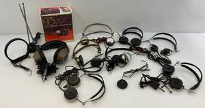 lot 124 image: Misc. Vintage Headsets