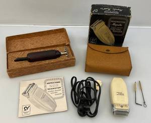 lot 26 image: Vintage Shaver Remington & The Deluxe Esquire Both In Original Boxes