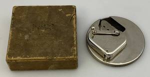 lot 27 image: 1920s-1930s Rhodes Kriss Kross Razor Blade Sharpener Stropper With Original Box