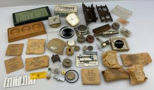lot 79 image: Misc. Clock & Watch Parts